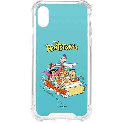 The Flintstones and Rubbles iPhone XS Clear Case