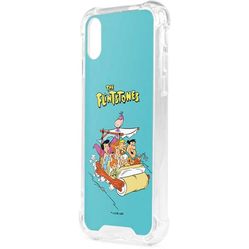 The Flintstones and Rubbles iPhone XS Clear Case