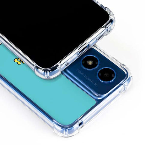 The Flintstones and Rubbles Moto G 5G (2024) Clear Case