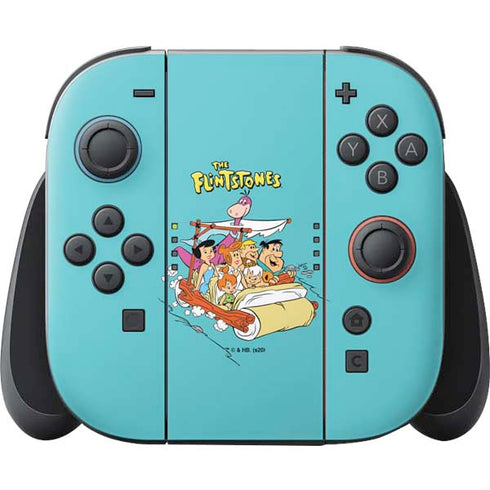 The Flintstones and Rubbles Nintendo Switch 2 (2025) Joy-Con Controller Skin