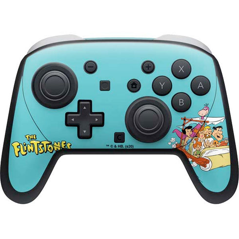 The Flintstones and Rubbles Nintendo Switch 2 (2025) Pro Controller Skin