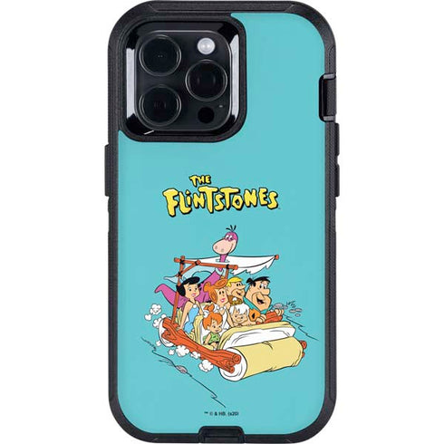 The Flintstones and Rubbles Otterbox Defender iPhone Skin