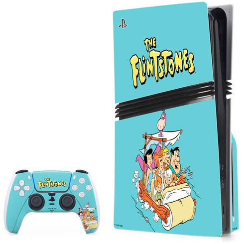 The Flintstones and Rubbles PS5 Pro Disk Bundle Skin