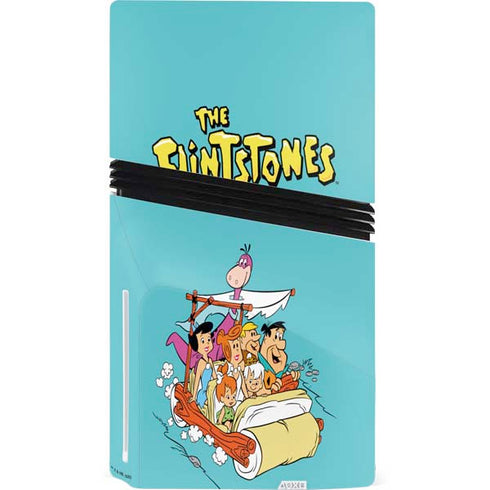 The Flintstones and Rubbles PS5 Pro Disk Console Skin
