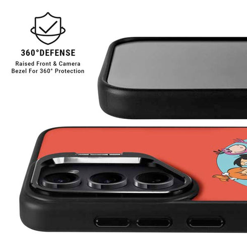 The Flinstones The Flintstones Galaxy S25 Kickstand Case