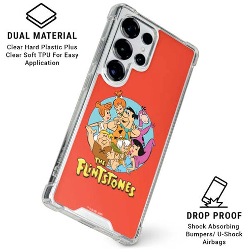 The Flinstones The Flintstones Galaxy S25 Ultra Clear Case