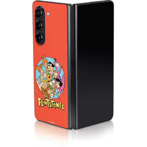The Flinstones The Flintstones Galaxy Z Fold5 5G Skin