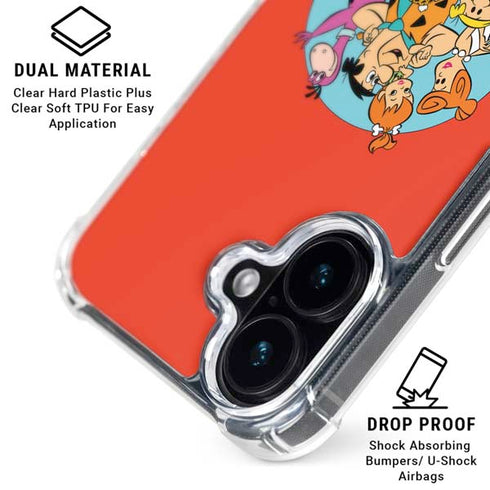 The Flinstones The Flintstones iPhone 16 Clear Case