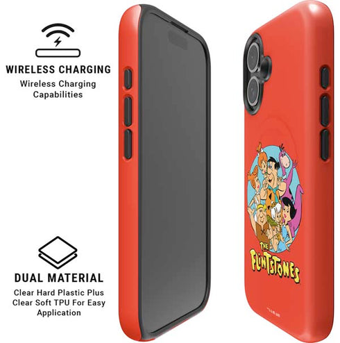 The Flinstones The Flintstones iPhone 16 Magsafe Impact Case