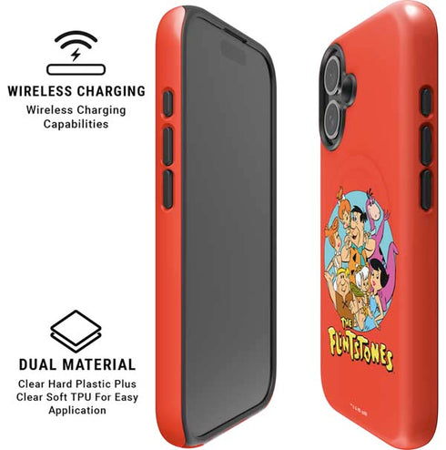 The Flinstones The Flintstones iPhone 16 Plus Magsafe Impact Case