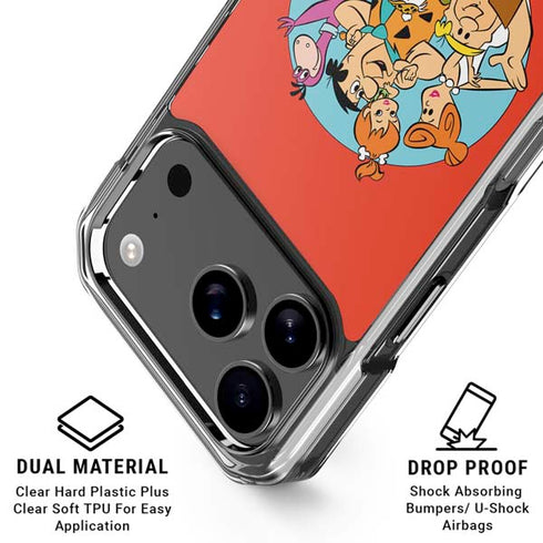 The Flinstones The Flintstones iPhone 18 Pro Clear Case