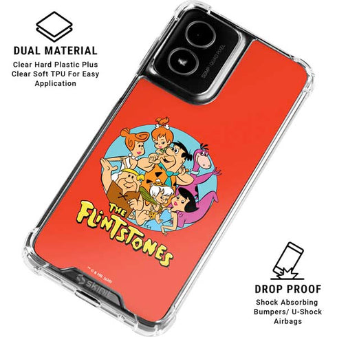 The Flinstones The Flintstones Moto G Power 5G (2024) Clear Case