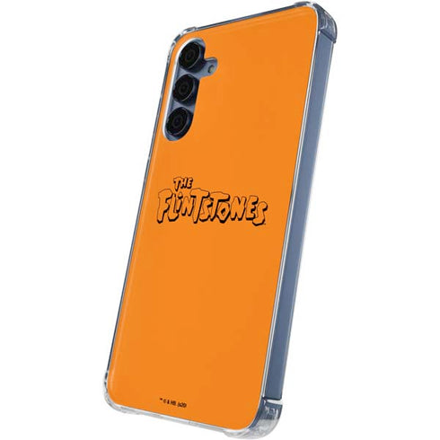 The Flinstones The Flintstones Outline Galaxy A55 5G Clear Case