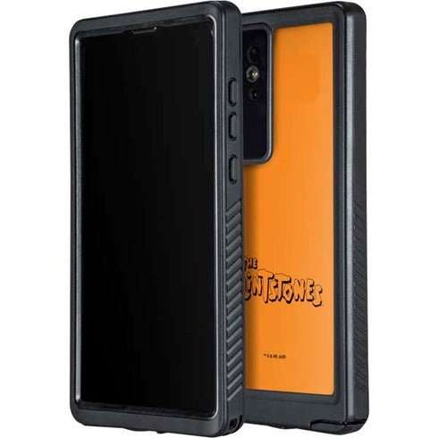 The Flinstones The Flintstones Outline Galaxy S24 Ultra Waterproof Case