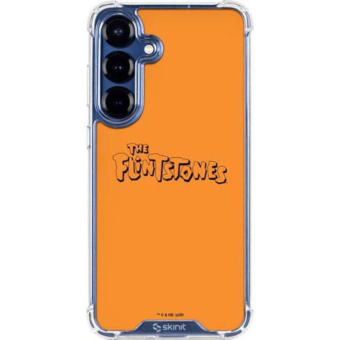 The Flinstones The Flintstones Outline Galaxy S25 Clear Case
