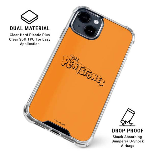 The Flinstones The Flintstones Outline iPhone 15 Clear Case