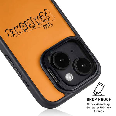 The Flinstones The Flintstones Outline iPhone 15 Kickstand Case