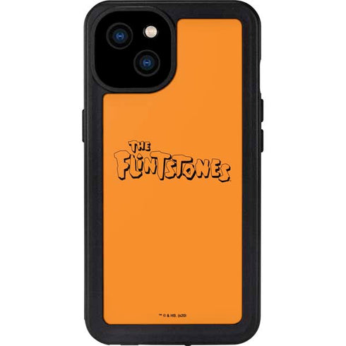 The Flinstones The Flintstones Outline iPhone 15 Plus Waterproof Case