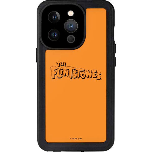 The Flinstones The Flintstones Outline iPhone 15 Pro Waterproof Case