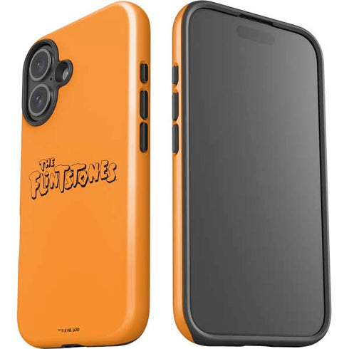 The Flinstones The Flintstones Outline iPhone 16 Plus Impact Case