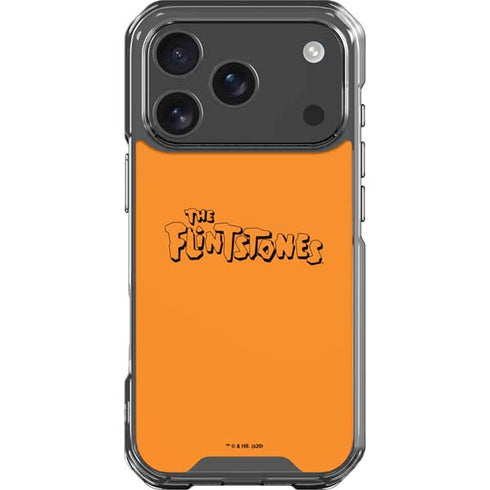 The Flinstones The Flintstones Outline iPhone 18 Pro Clear Case