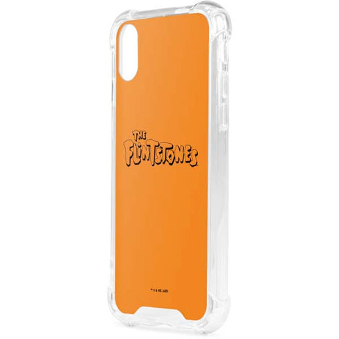 The Flinstones The Flintstones Outline iPhone XS Clear Case