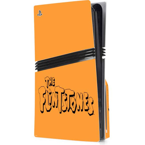 The Flinstones The Flintstones Outline PS5 Pro Disk Console Skin