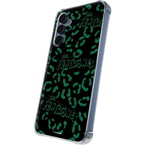 The Flinstones The Flintstones Pattern Galaxy A55 5G Clear Case