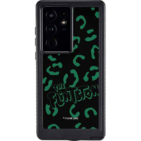 The Flinstones The Flintstones Pattern Galaxy S24 Ultra Waterproof Case
