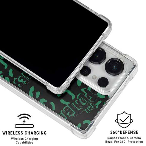 The Flinstones The Flintstones Pattern Galaxy S26 Ultra Clear Case