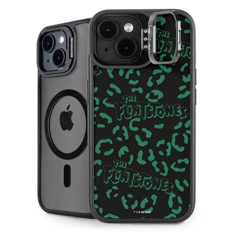 The Flinstones The Flintstones Pattern iPhone 14 Plus Kickstand Case