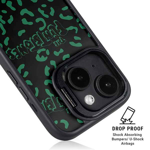 The Flinstones The Flintstones Pattern iPhone 15 Kickstand Case