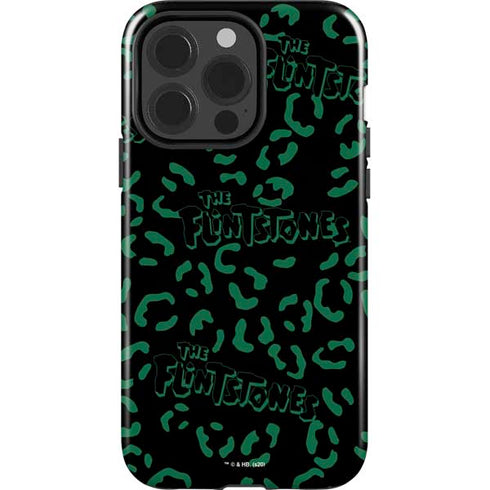 The Flinstones The Flintstones Pattern iPhone 15 Pro Impact Case