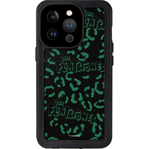 The Flinstones The Flintstones Pattern iPhone 15 Pro Waterproof Case