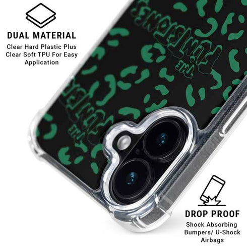 The Flinstones The Flintstones Pattern iPhone 16 Plus Clear Case