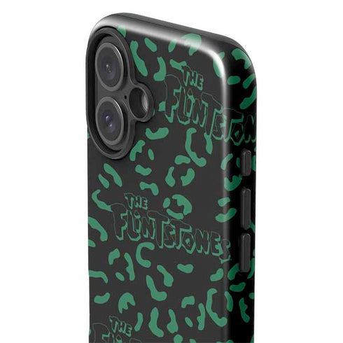 The Flinstones The Flintstones Pattern iPhone 16 Plus Impact Case