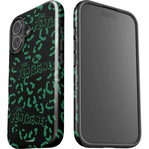The Flinstones The Flintstones Pattern iPhone 16 Plus Impact Case