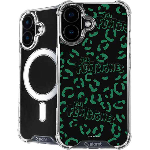 The Flinstones The Flintstones Pattern iPhone 16 Plus MagSafe Case