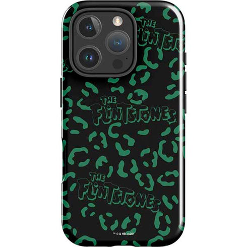 The Flinstones The Flintstones Pattern iPhone 16 Pro Impact Case