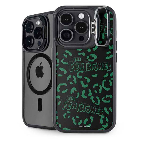 The Flinstones The Flintstones Pattern iPhone 16 Pro Kickstand Case