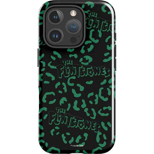 The Flinstones The Flintstones Pattern iPhone 16 Pro Max Impact Case