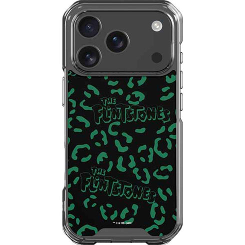 The Flinstones The Flintstones Pattern iPhone 18 Pro Clear Case