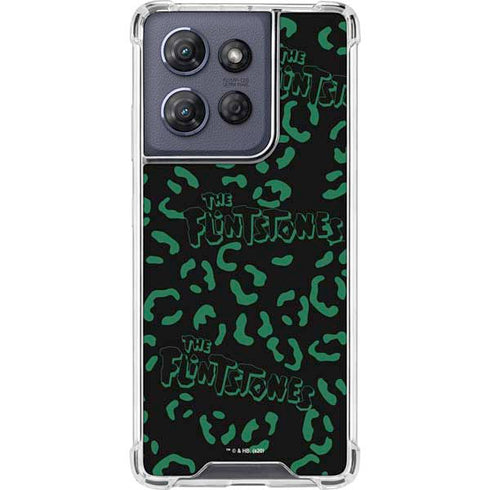 The Flinstones The Flintstones Pattern Moto G 5G (2025) Clear Case