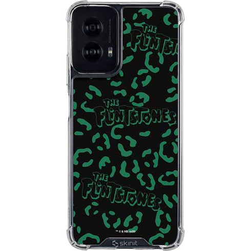 The Flinstones The Flintstones Pattern Moto G Power 5G (2024) Clear Case