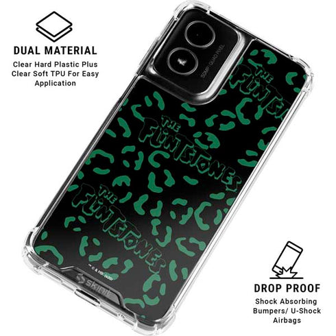 The Flinstones The Flintstones Pattern Moto G Power 5G (2024) Clear Case