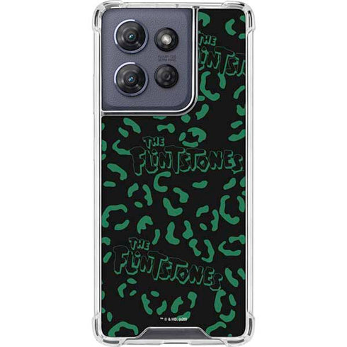 The Flinstones The Flintstones Pattern Moto G Power 5G (2025) Clear Case