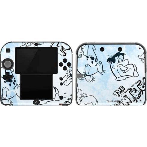 The Flinstones The Flintstones Tie Dye Print Nintendo Skins
