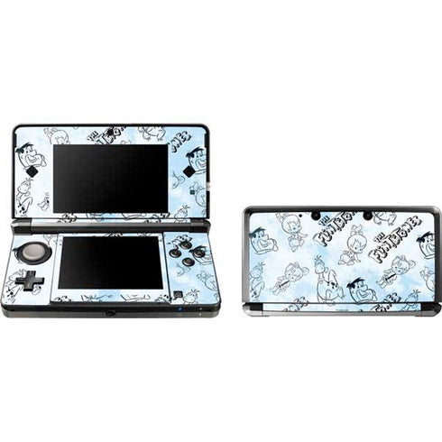 The Flinstones The Flintstones Tie Dye Print Nintendo Skins