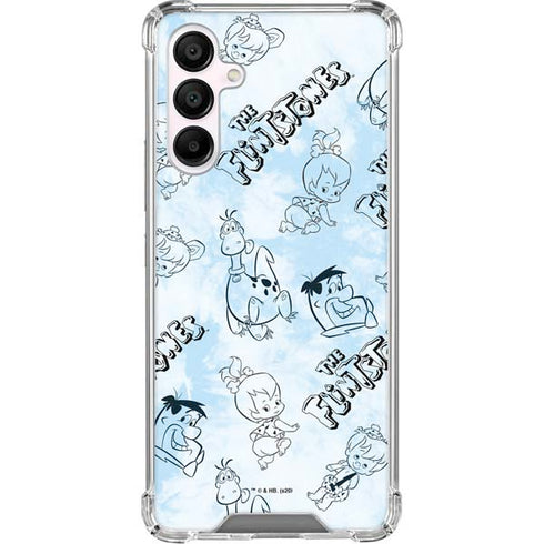 The Flinstones The Flintstones Tie Dye Print Galaxy A16 5G Clear Case