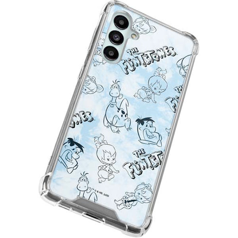 The Flinstones The Flintstones Tie Dye Print Galaxy A16 5G Clear Case